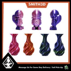 Smith3d dual-color pla filament silk quantum pla  1kg /spool 1.75mm for 3d printer multi color