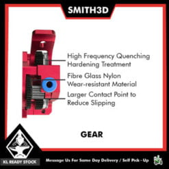 3d printer hgx extruder full metal dual gear ae replaces orbiter voron ender3 short-range e3d v6