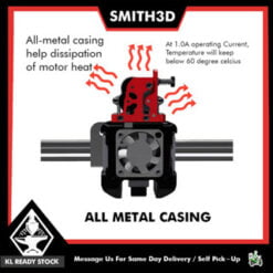 3d printer hgx extruder full metal dual gear ae replaces orbiter voron ender3 short-range e3d v6