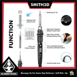 80watt 80w electronics soldering iron tool with lcd digital display adjustable temperature 3d printer
