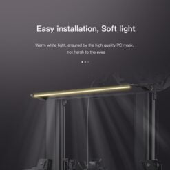 Creality ender-3 s1 / s1 pro / s1 plus led light bar kit 24v/5w chip energy power saving soft light